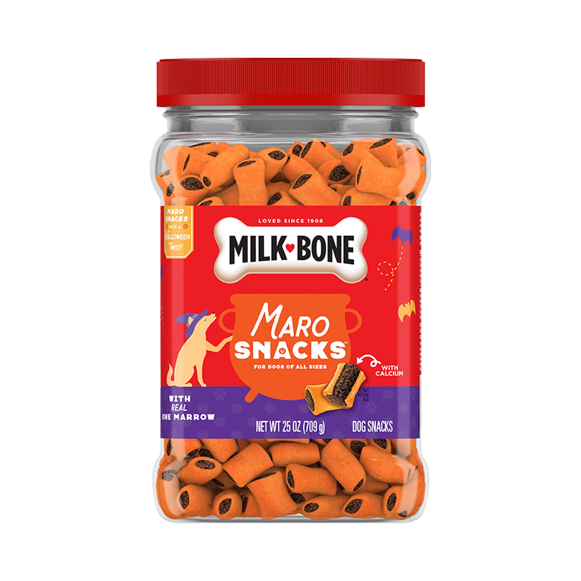 MilkBone Halloween Maro Snacks Dog Treats 25 OZ