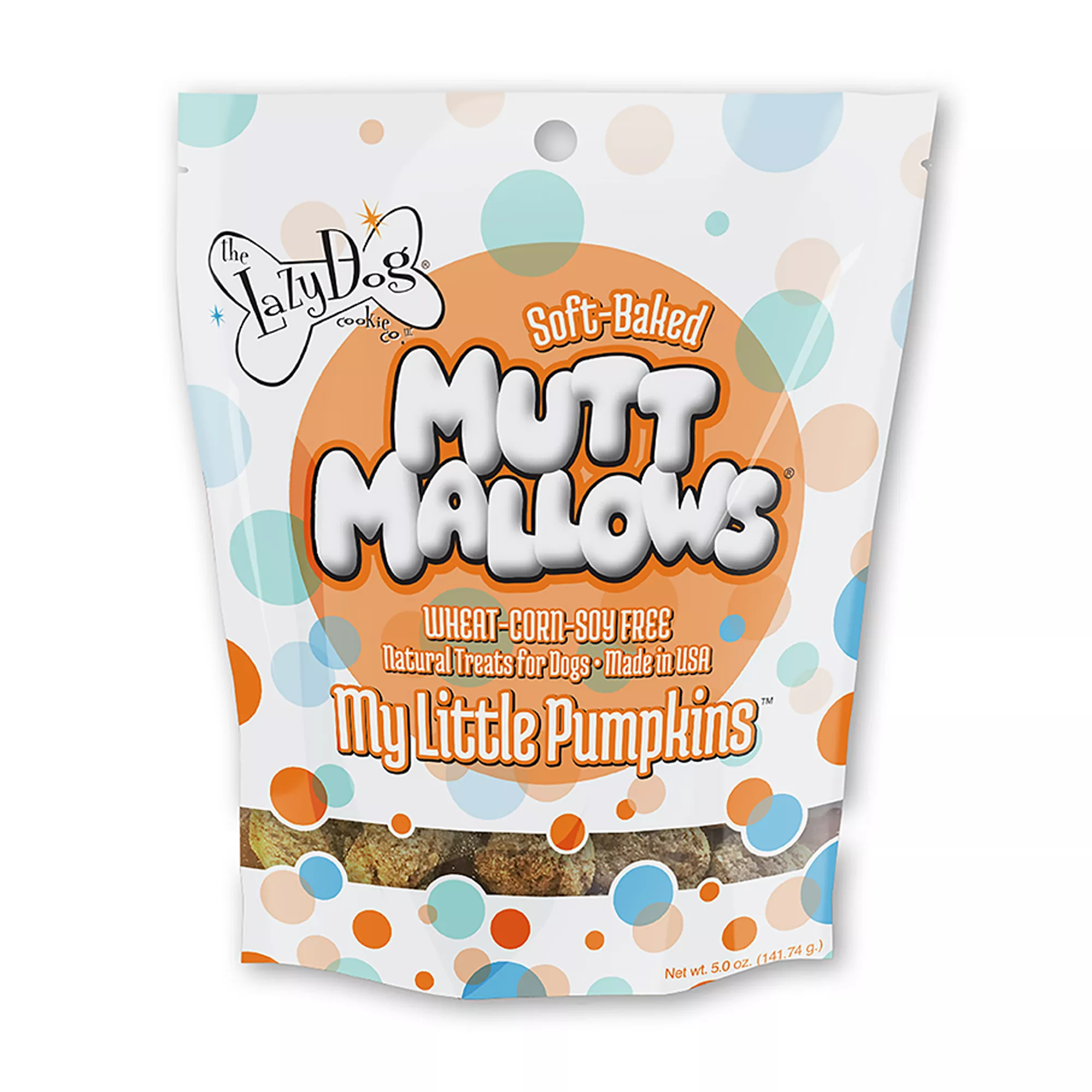 Lazy Dog Mutt Mallows Soft Baked Natural Dog Treats - My Little Pumpkins
