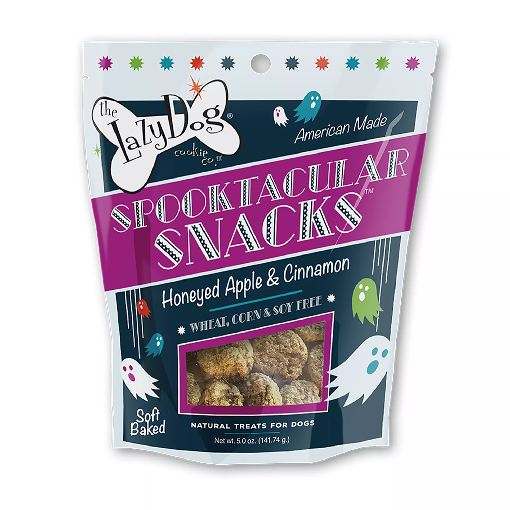 Lazy Dog Spooktacular Natural Dog Treats - Honeyed Apple & Cinnamon