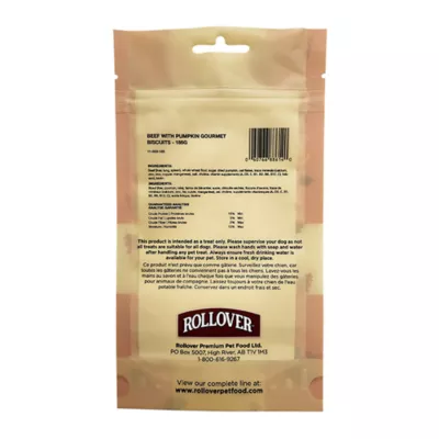 Product Rollover Gourmet Biscuits For Dogs - Beef with Pumpkin, 185g