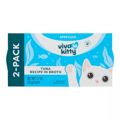 Viva La Kitty Appetizer Cat Treat - 2 Pack, 2.2 Oz - Image 1