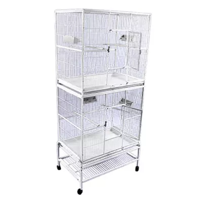 A&E Cage Company Double Stack Flight Cage - Image 1