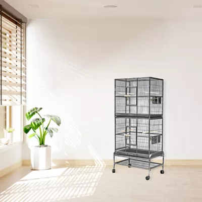 Product A&E Cage Company Double Stack Flight Cage