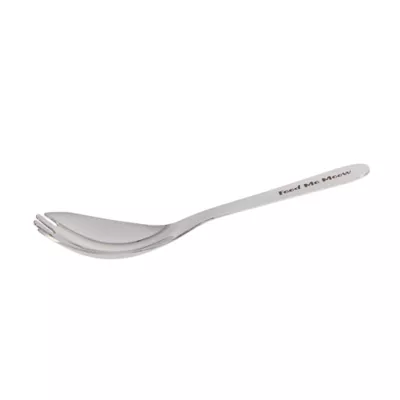 Product Whisker City® Feed Me Meow Silver Spork