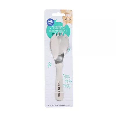 Product Whisker City® Feed Me Meow Silver Spork