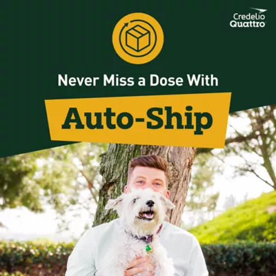 Credelio Quattro Chewable Tablets Dogs 6.1-12 lbs, 6-in-1 Parasite Protection, 1 & 6 Month Supply - Image 9