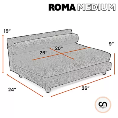 Product Club Nine Pets Roma Elevated Orthopedic Dog Bed