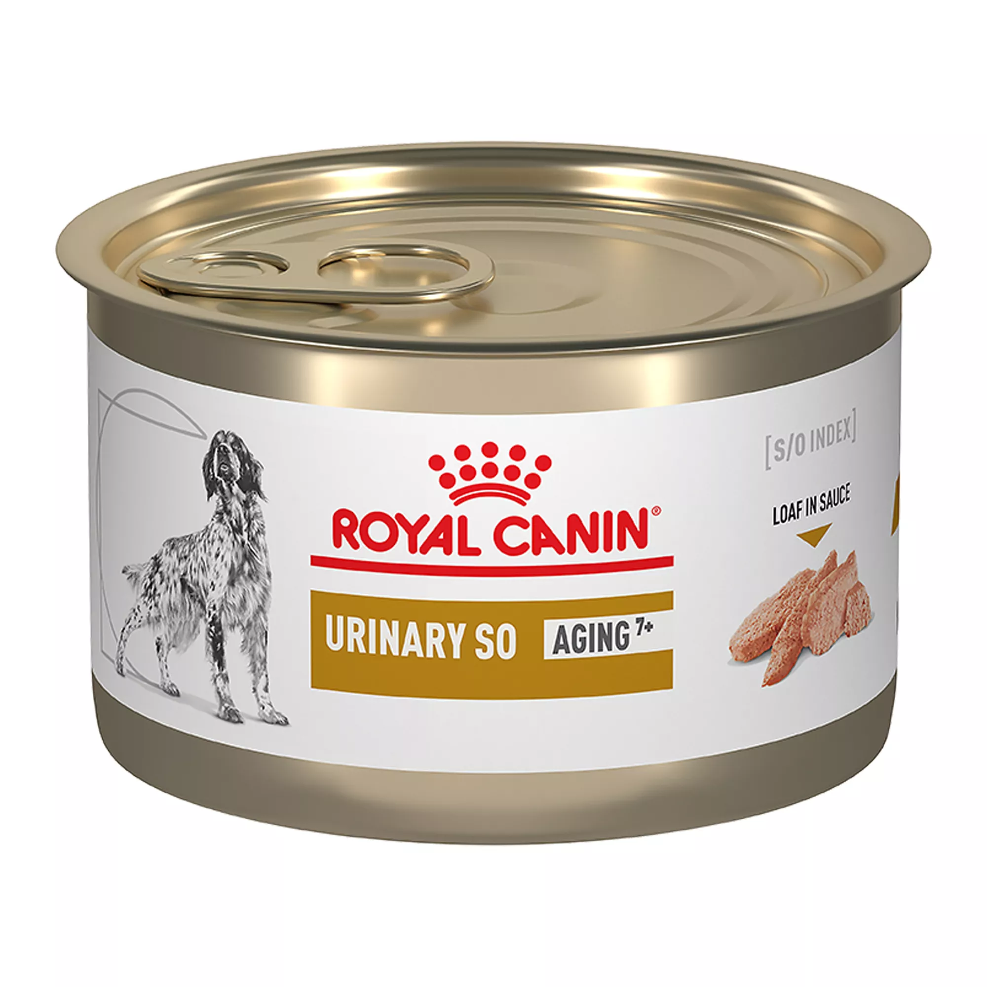 Royal Canin Veterinary Diet Multifunction Wet Dog Food - Urinary SO + Aging, Loaf in Sauce, 5.5 Oz