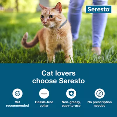 Product Seresto Cat Vet-Recommended Flea and Tick Treatment and Prevention Collar for Cats /  2-Pack