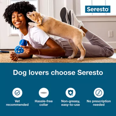 Product Seresto Dog Vet-Recommended Flea and Tick Treatment and Prevention Collar for Small Dogs /  2-Pack