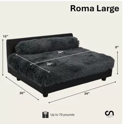 Club Nine Pets Roma Elevated Orthopedic Dog Bed - Image 10