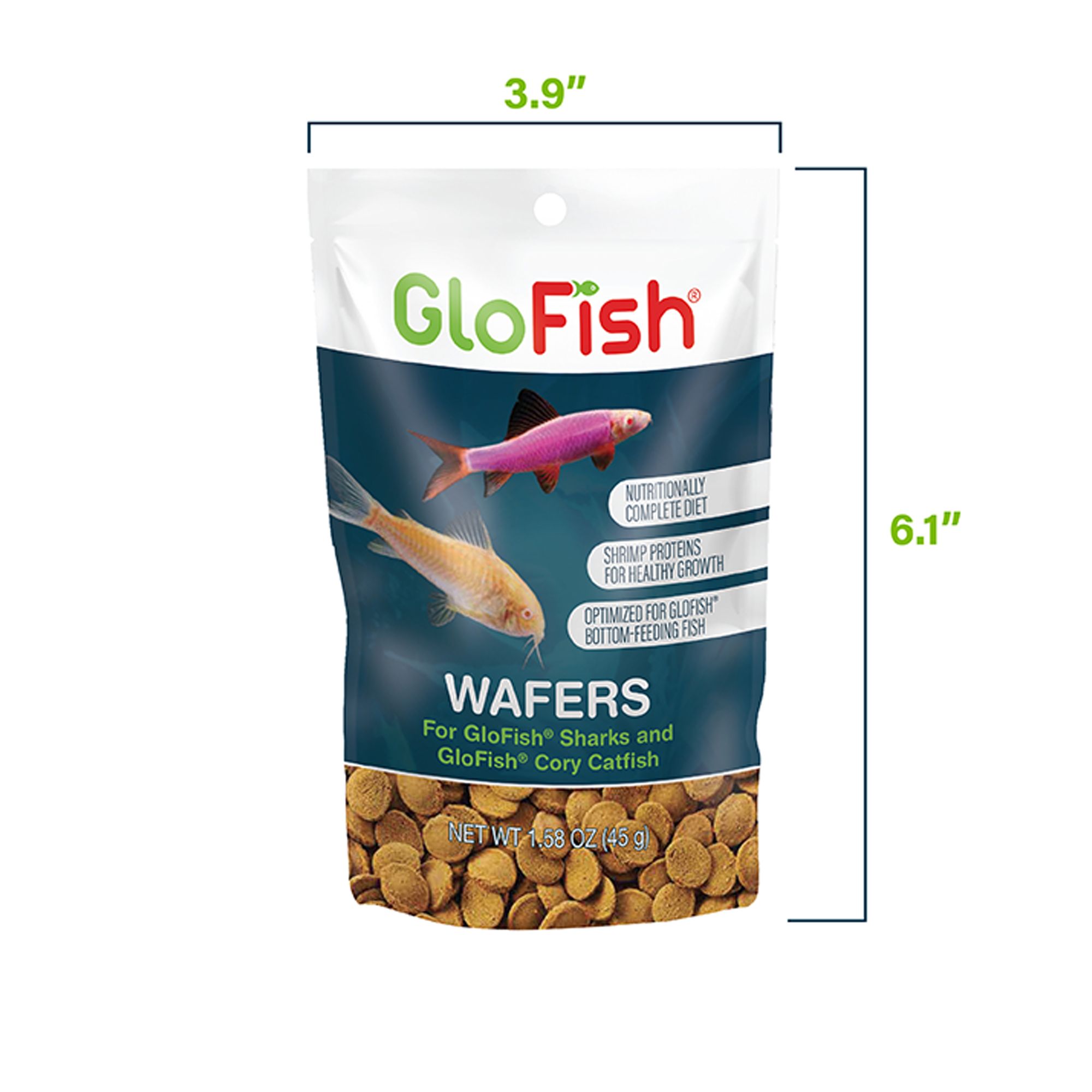 GloFish® Wafers for Sharks and Cory Catfish - thumbnail 8