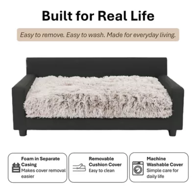 Club Nine Pets Dream Haven Orthopedic Dog Couch Bed - Image 7