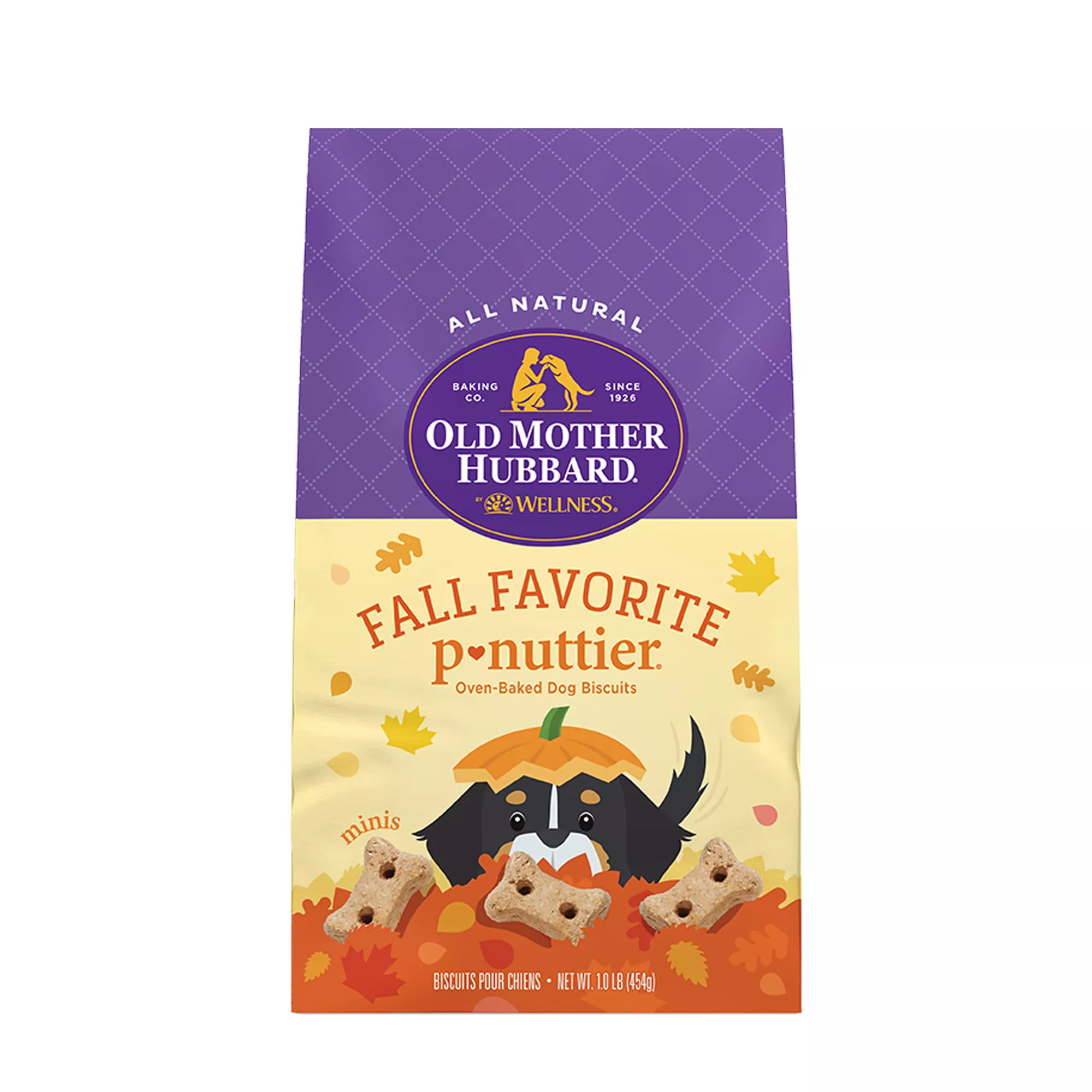 Old Mother Hubard P-Nuttier Dog Biscuits, 16oz/454g