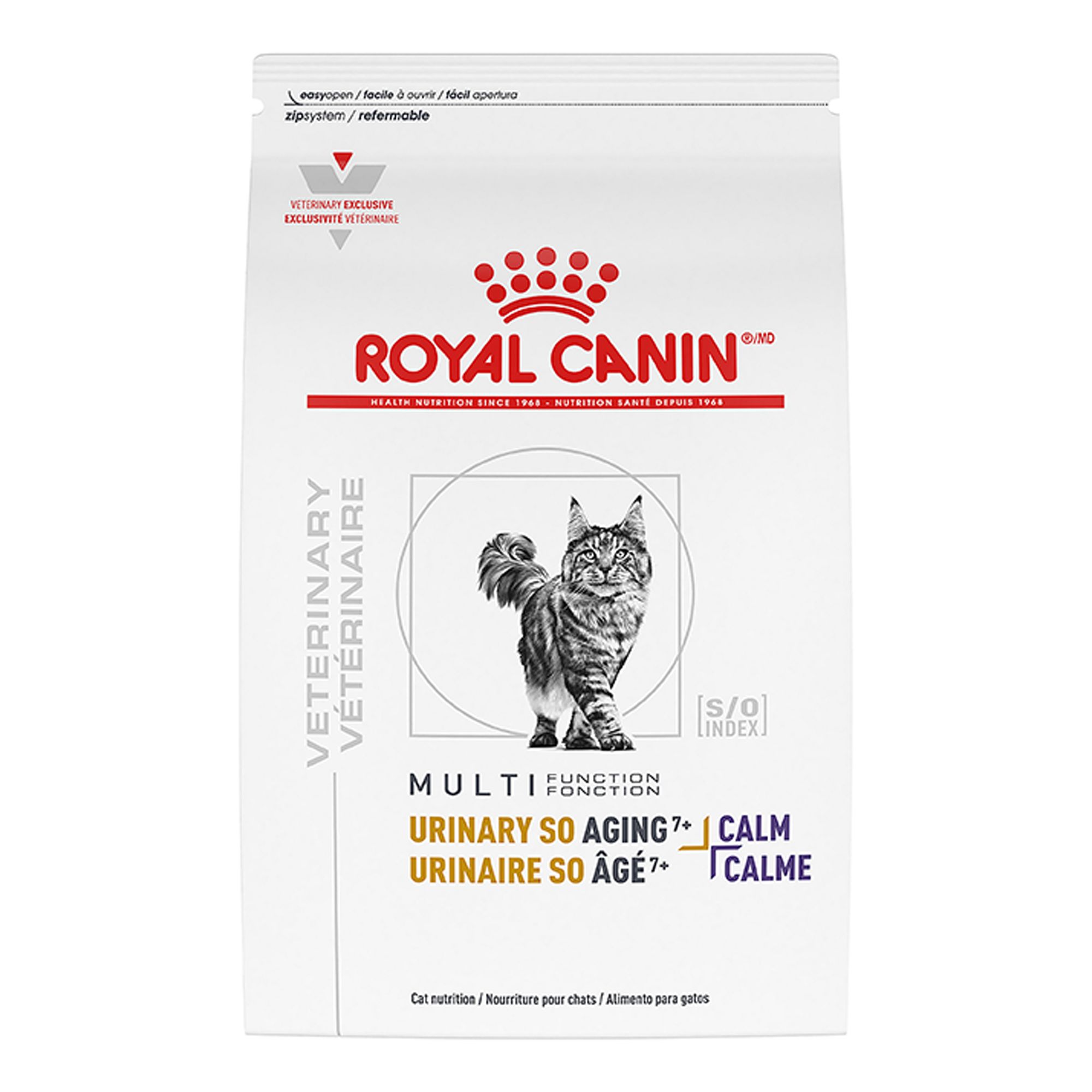 Royal Canin Veterinary Diet Multifunction Dry Aging 7+ Cat Food - Urinary SO & Calm by Royal Canin