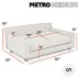 Club Nine Pets Metro Orthopedic Dog Sofa Bed image thumbnail 8