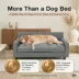 Club Nine Pets Metro Gray Sofa Orthopedic Extra Large Dog Bed image thumbnail 9