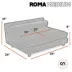 Club Nine Pets Roma Elevated Orthopedic Dog Bed image thumbnail 8