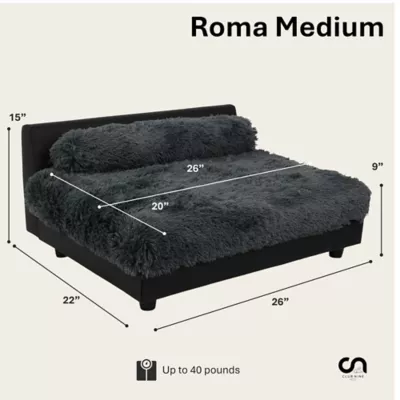 Club Nine Pets Roma Elevated Orthopedic Dog Bed - Image 10