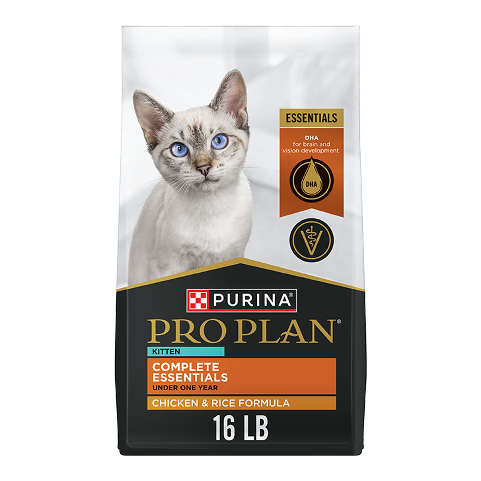 Purina Pro Plan Complete Essentials Kitten Dry Food - Chicken & Rice