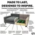  Club Nine Pets Blake Orthopedic Dog Sofa Bed image thumbnail 7