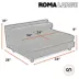 Club Nine Pets Roma Elevated Orthopedic Dog Bed image thumbnail 8