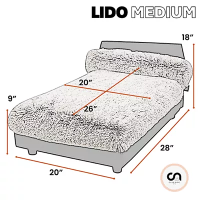 Product Club Nine Pets Lido Orthopedic Raised Dog Bed