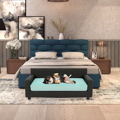 Club Nine Pets Dream Haven Orthopedic Dog Couch Bed - Image 4