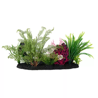 Product Top Fin® Ship with Plants Aquarium Ornament