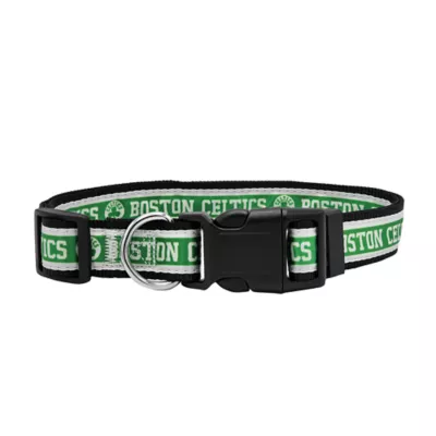Pets First NBA Boston Celtics Satin Dog Collar - Image 1