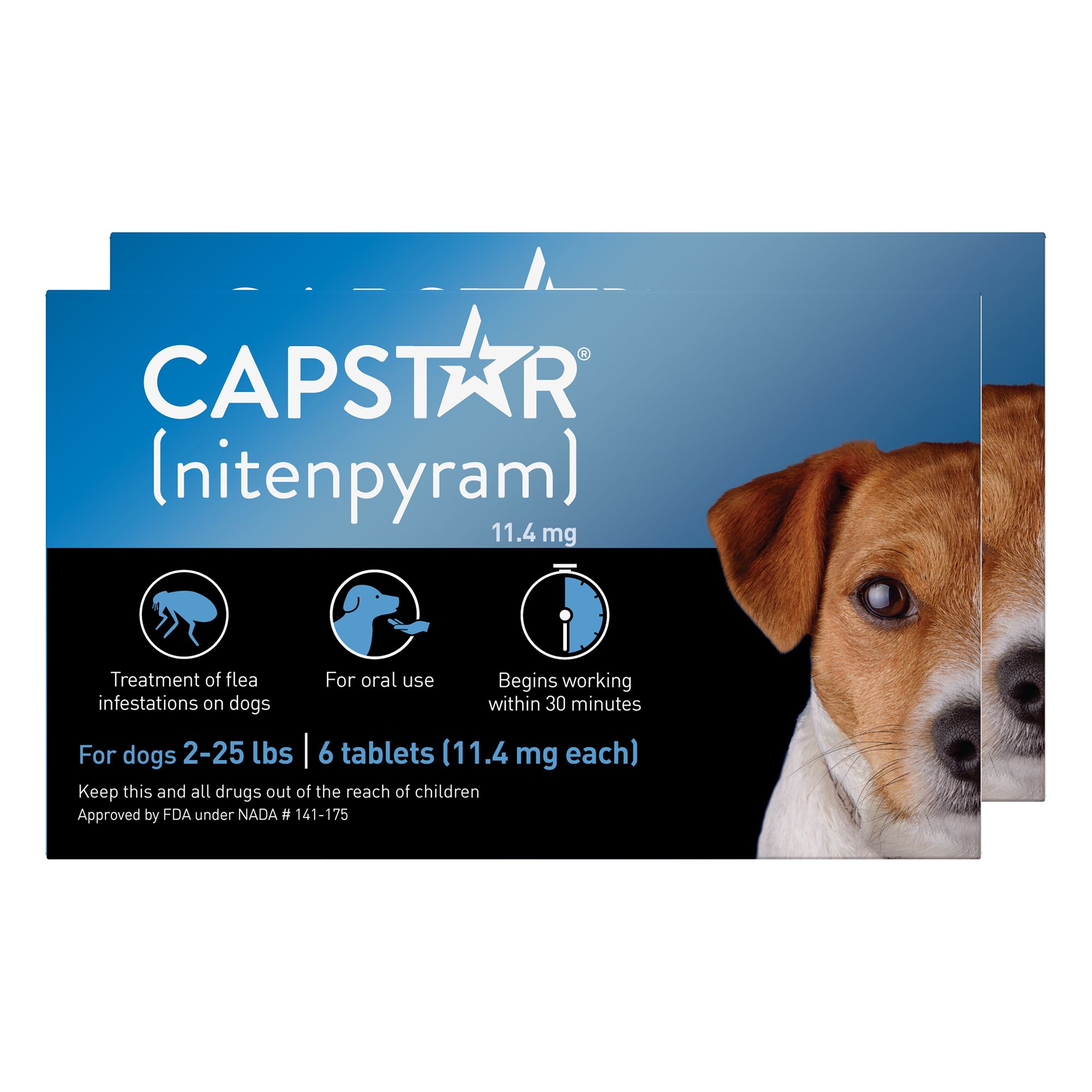 Capstar™ 2-25 Lb Dog Flea Treatment