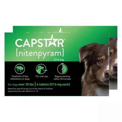 Product Capstar™ Flea Tabs for Dogs 25+ lb, 12 Count