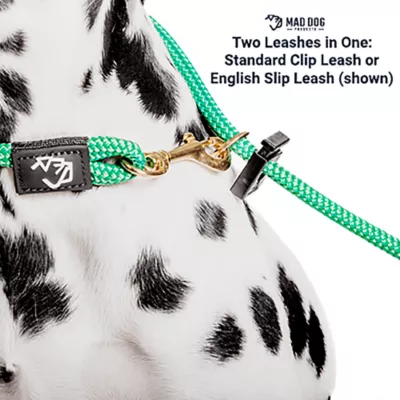 Mad Dog Products Dual Purpose Slip/Clip Dog Leash - Image 2