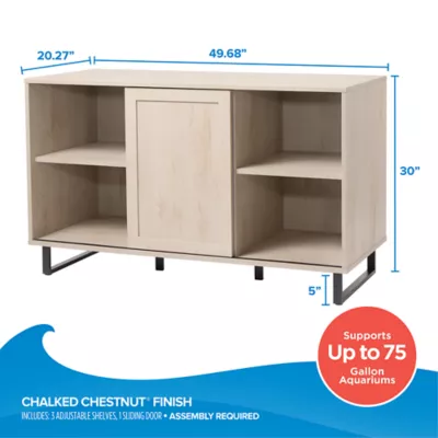 Product Top Fin® Chalked Chestnut Finish Aquarium Stand
