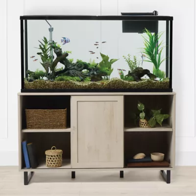 Product Top Fin® Chalked Chestnut Finish Aquarium Stand