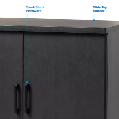 Product Top Fin® Bow Front Raven Oak Finish Aquarium Stand