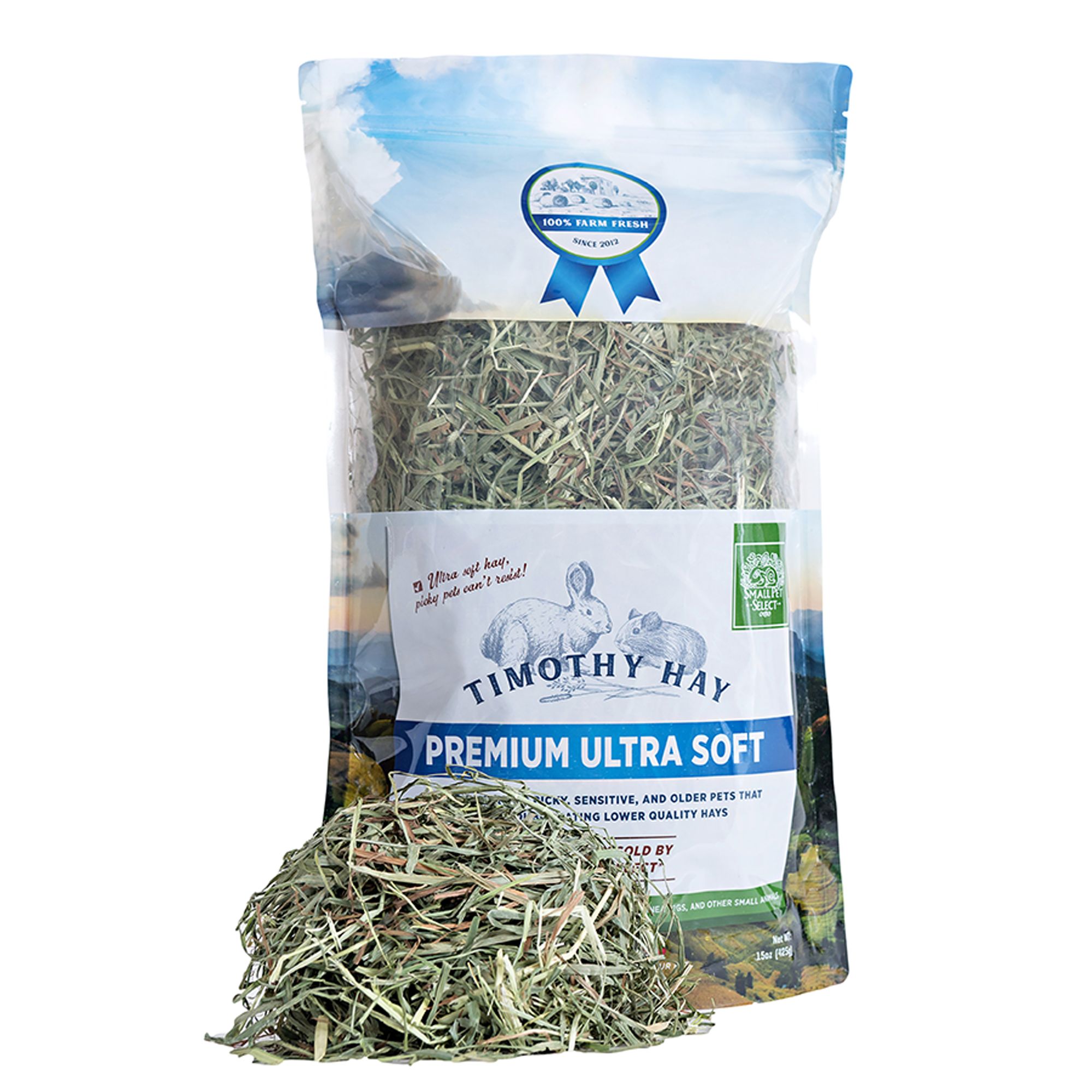 Small Pet Select Premium Ultra Soft Timothy Hay - Rabbit & Guinea Pig Food - thumbnail 2
