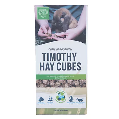 Small Pet Select Straight Timothy Hay Cubes - Image 1
