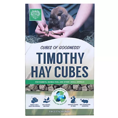 Small Pet Select Straight Timothy Hay Cubes - Image 4