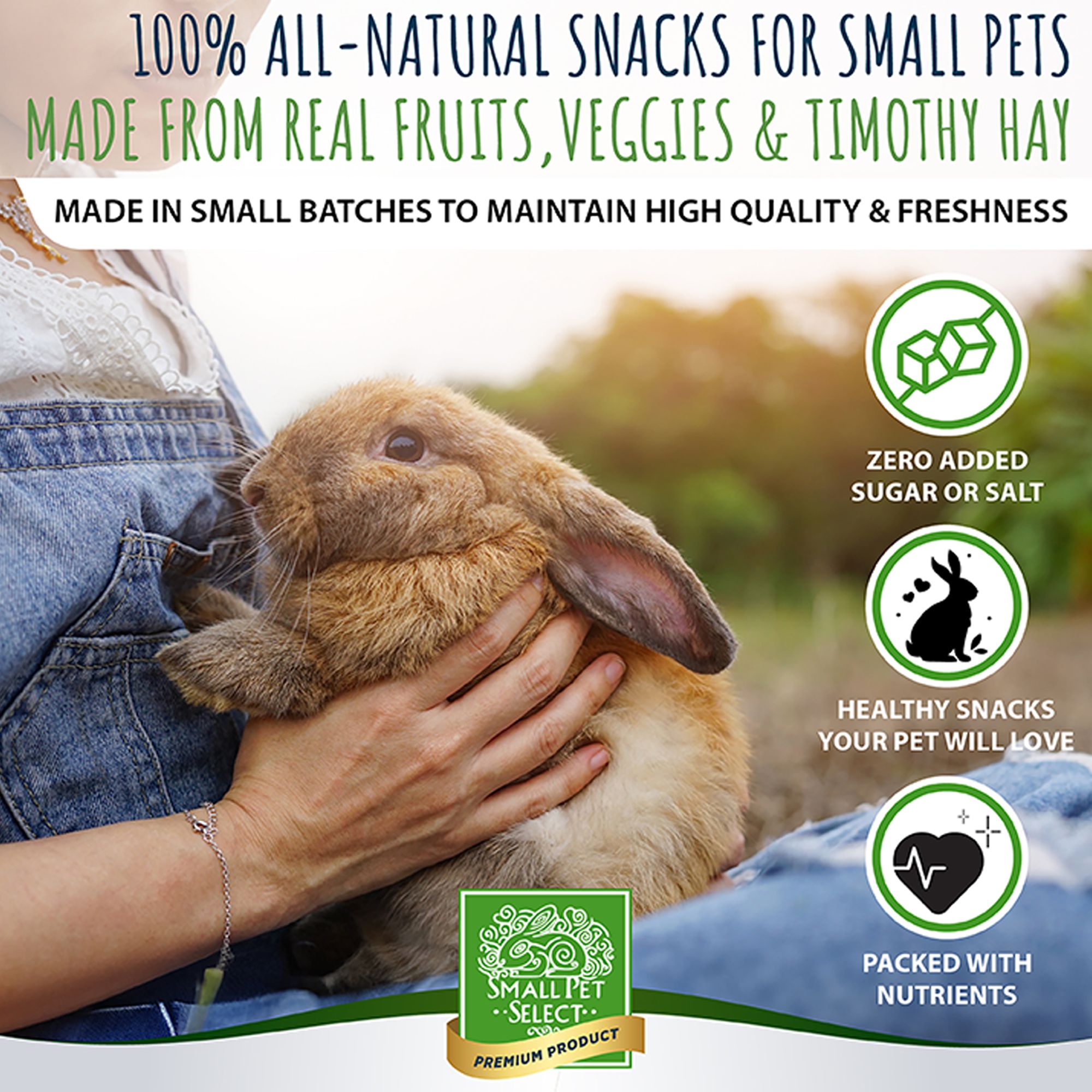 Small Pet Select Healthy Snackers - Apple - thumbnail 2