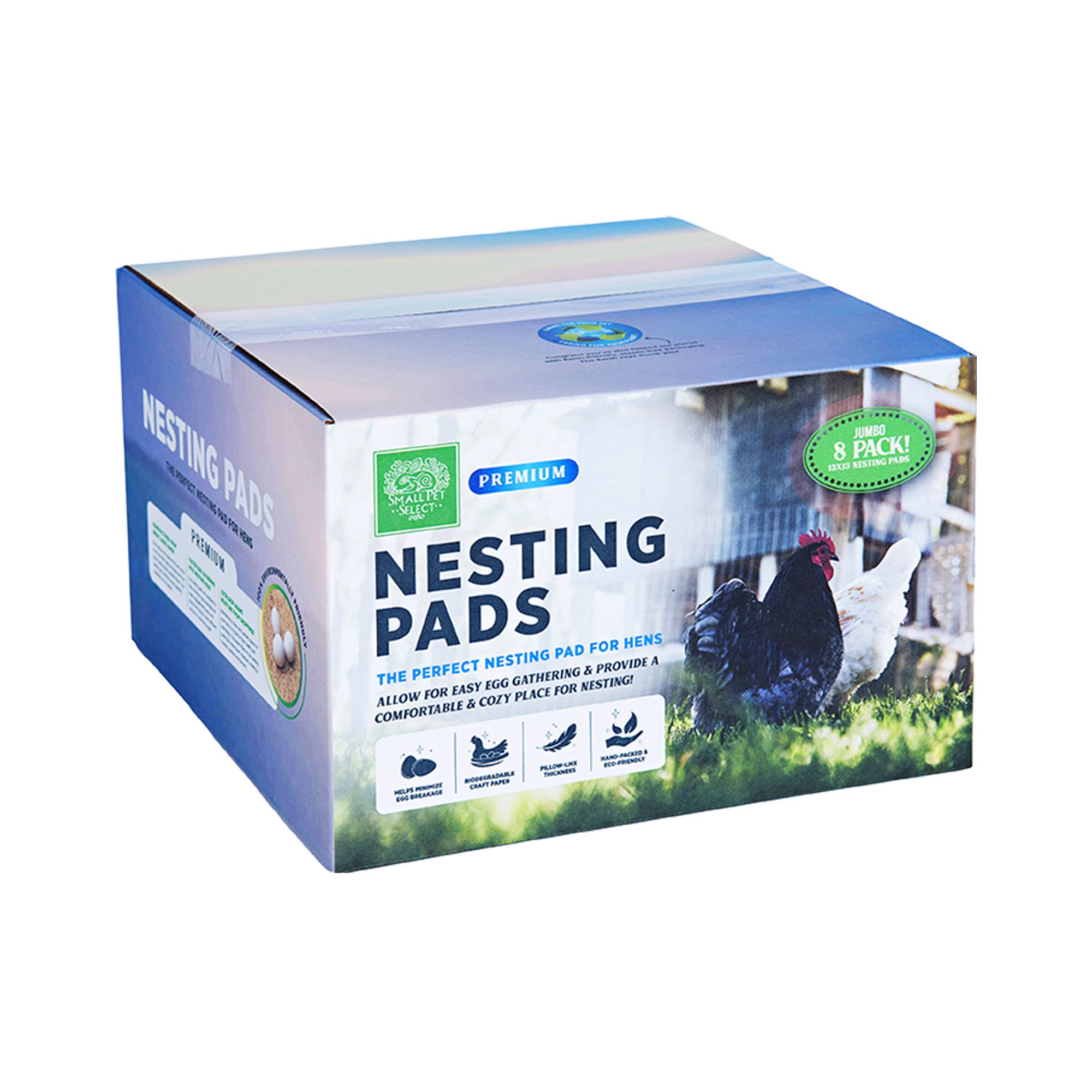 Small Pet Select Chicken Nesting Pads for Chicken Nesting & Egg Collection