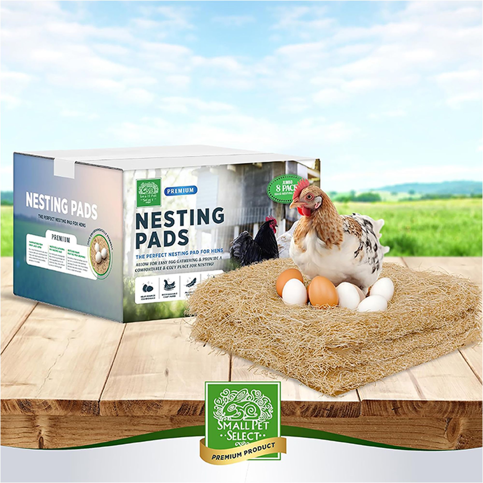 Small Pet Select Chicken Nesting Pads for Chicken Nesting & Egg Collection - thumbnail 5