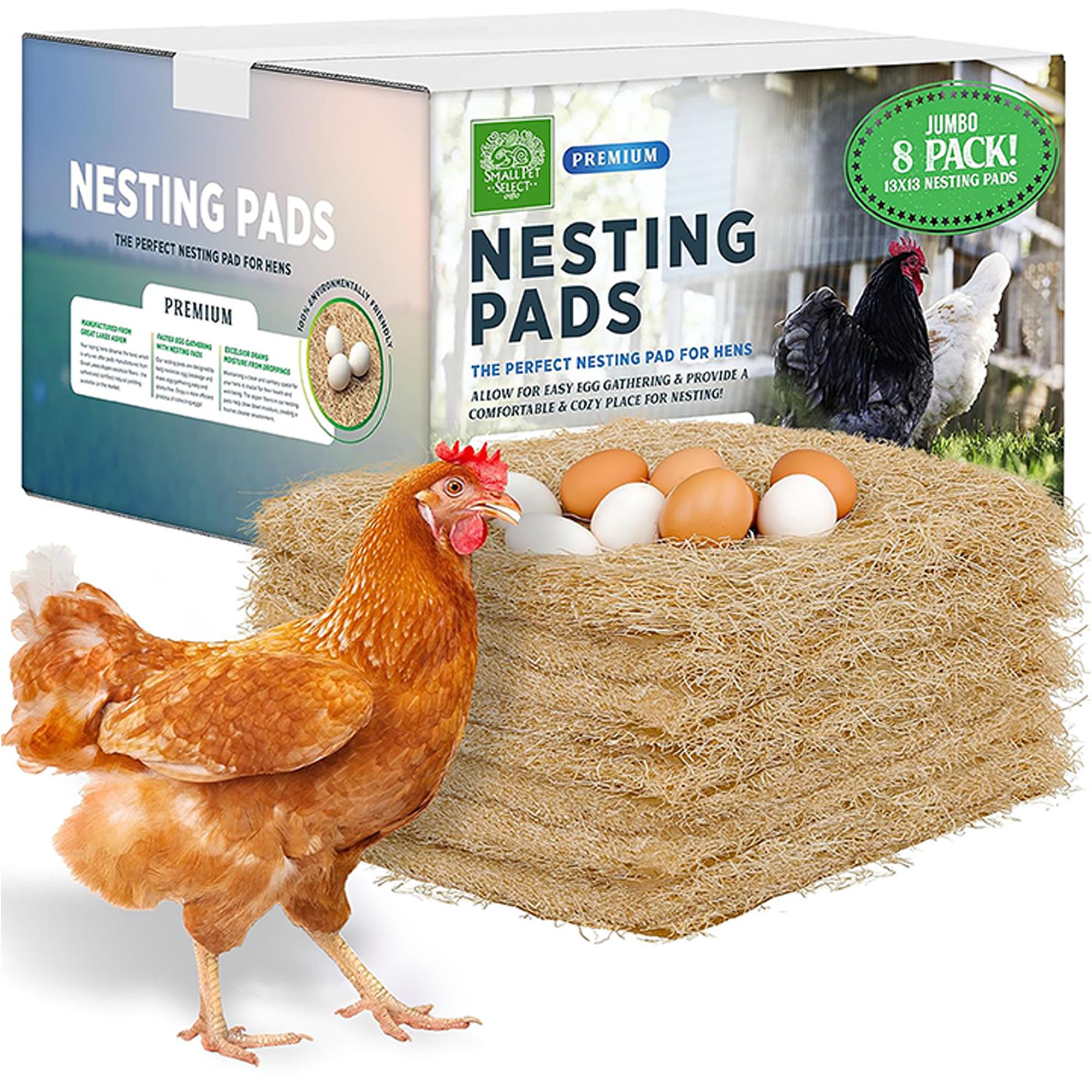 Small Pet Select Chicken Nesting Pads for Chicken Nesting & Egg Collection - thumbnail 8