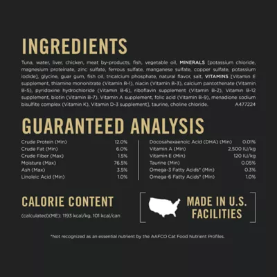 Product Purina Pro Plan Cat - All Life Stages, Pate, Tuna, 3 OZ
