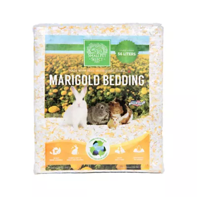 Product Small Pet Select Natural Paper Small Pet Bedding with Real Marigold Buds