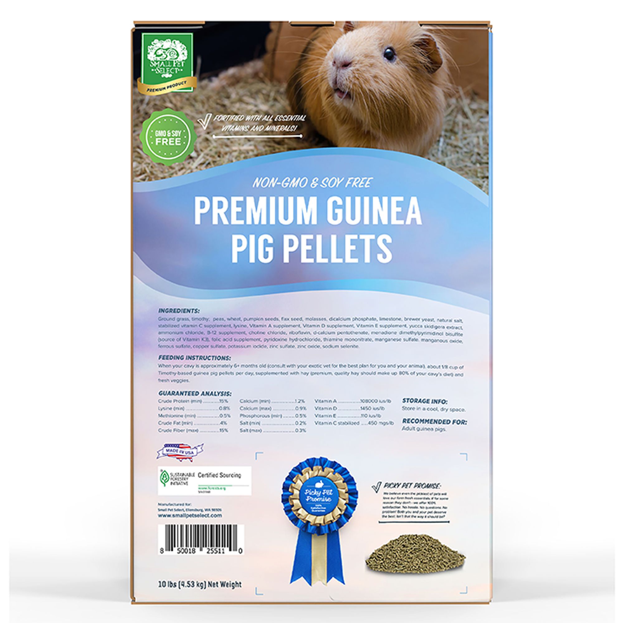 Small Pet Select Premium Guinea Pig Pellet Food - thumbnail 5