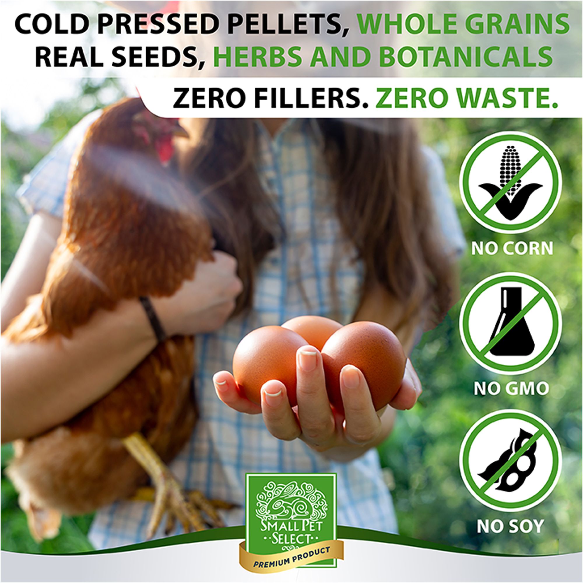 Small Pet Select Chicken Layer Feed Pellets - thumbnail 2