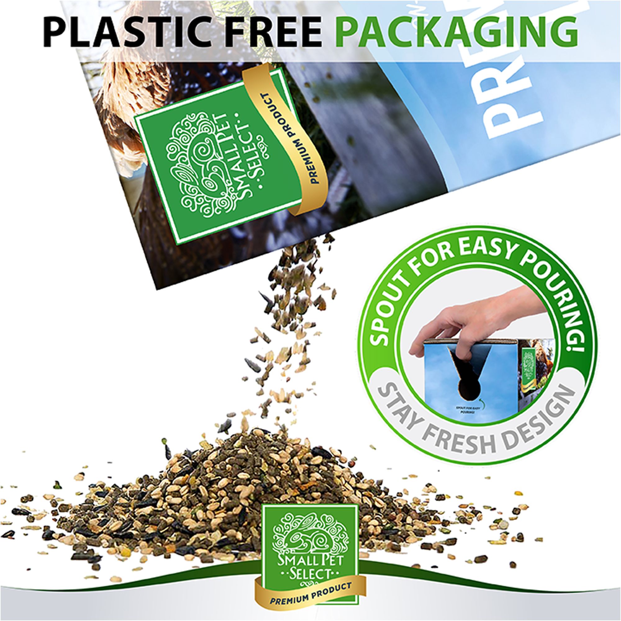 Small Pet Select Chicken Layer Feed Pellets - thumbnail 3