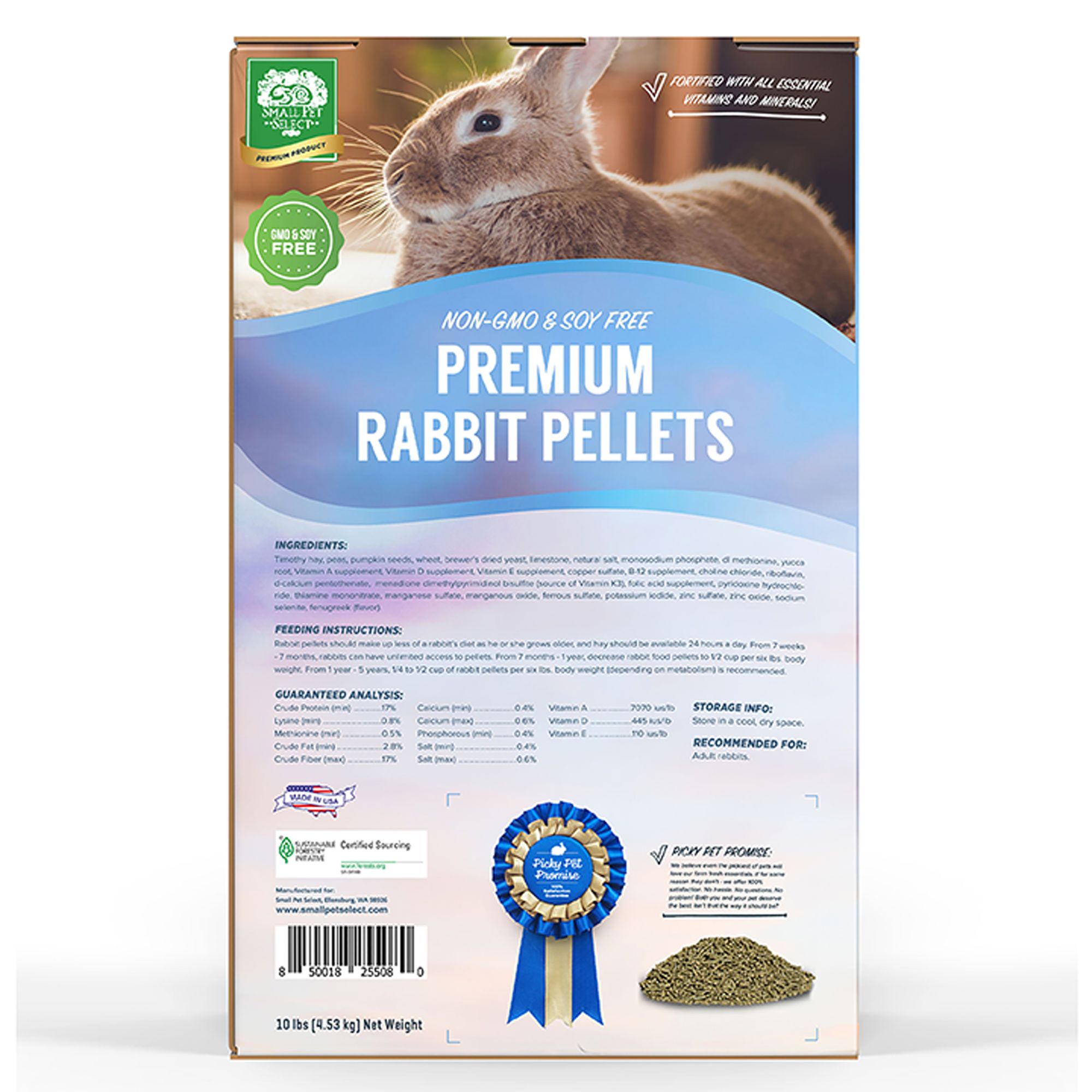 Small Pet Select Premium Rabbit Pellet Food - thumbnail 5