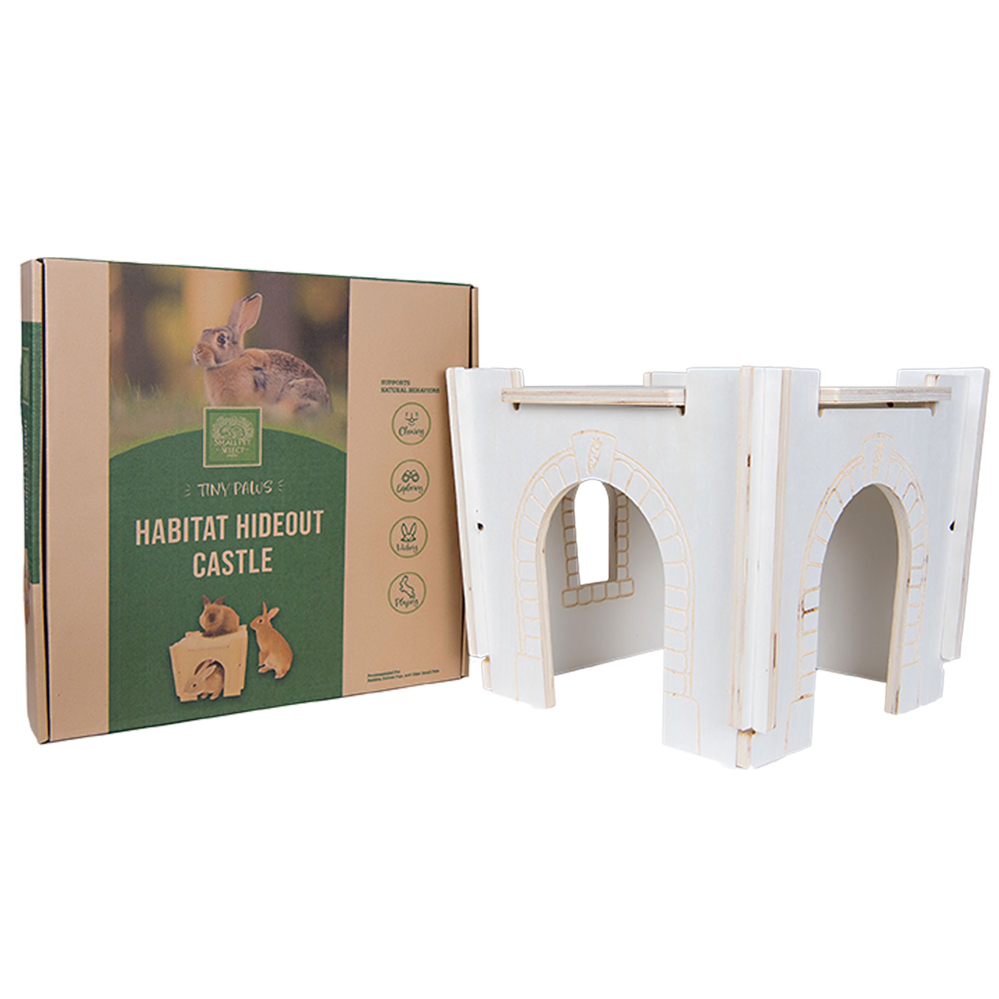 Small Pet Select Habitat Hideout - Castle